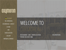 Tablet Screenshot of oxymoron-berlin.de